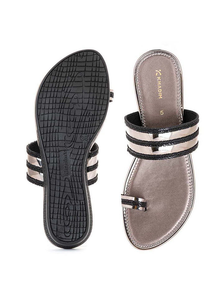 Khadim Flat Slip On Sandal for Women