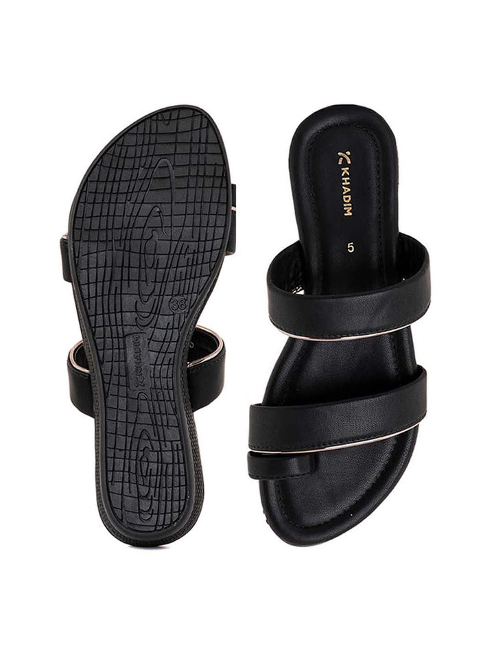 Khadim Flat Slip On Sandal for Women