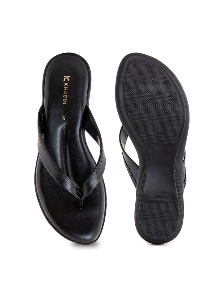 Khadim Flat Slip On Sandal for Women