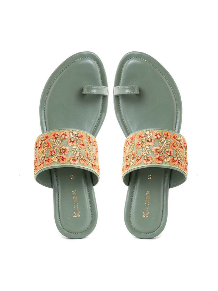 Khadim Flat Slip On Sandal for Women