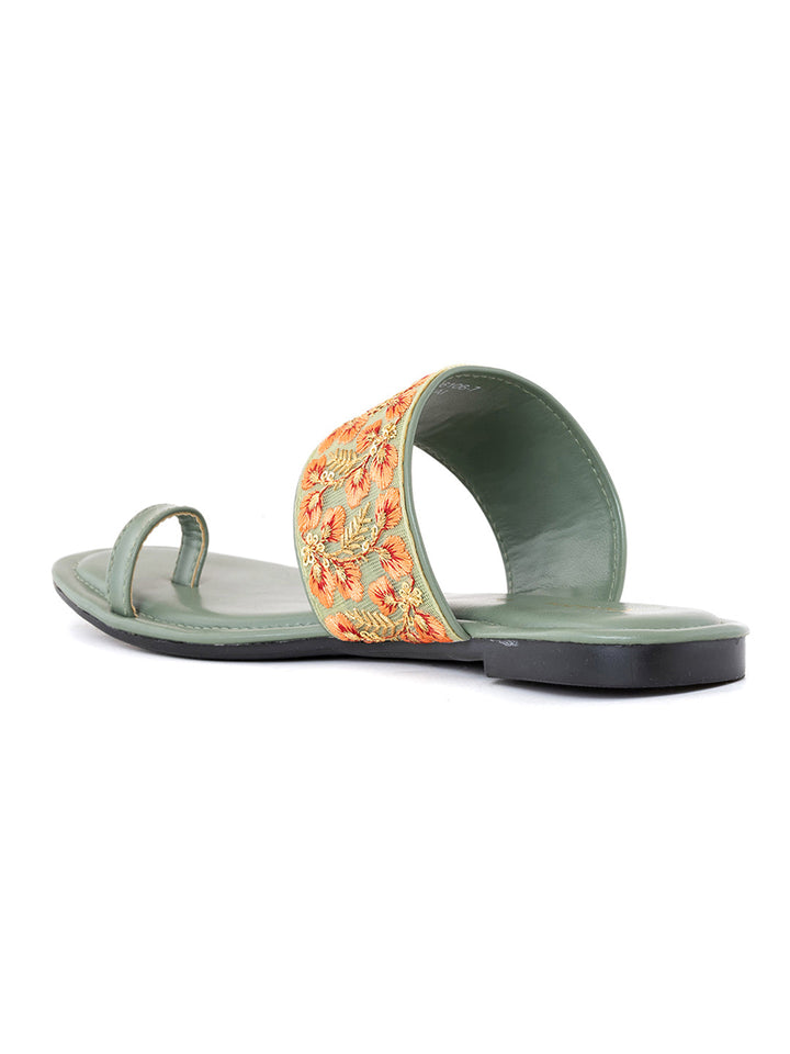 Khadim Flat Slip On Sandal for Women