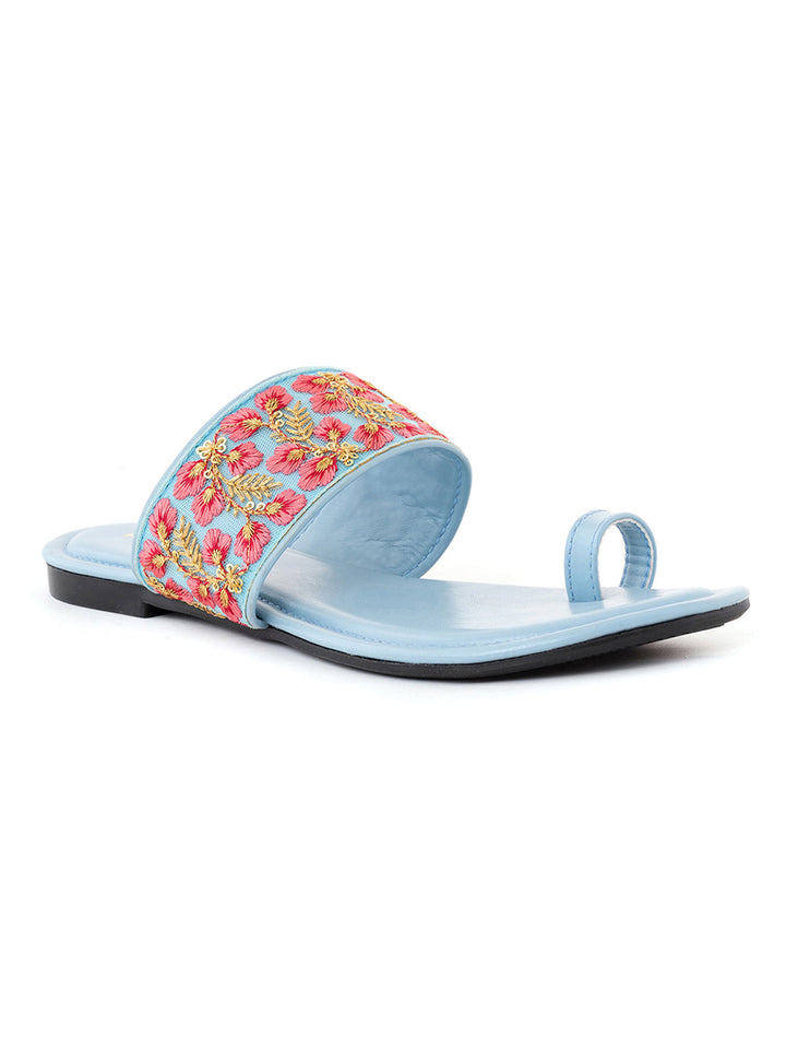 Khadim Flat Slip On Sandal for Women