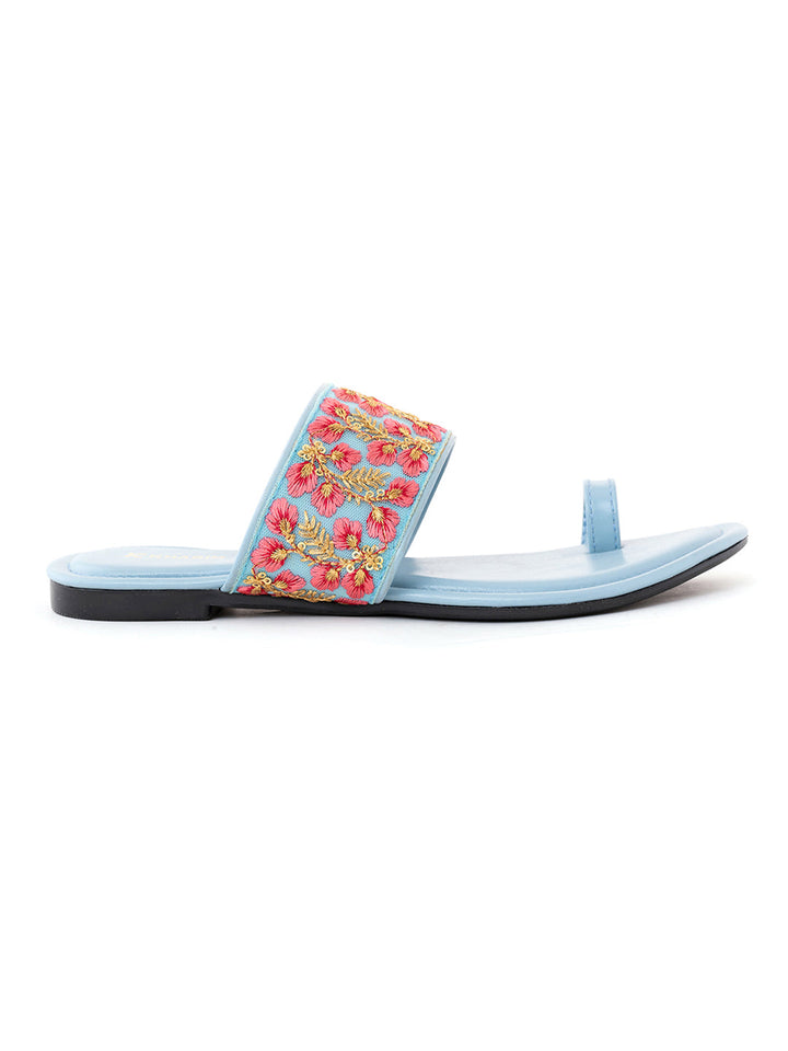 Khadim Flat Slip On Sandal for Women