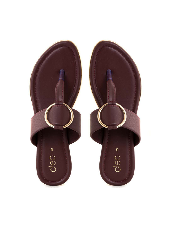 Khadim Cleo Flat Slip On Sandal for Women
