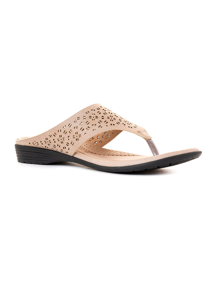Khadim Softouch Flat Slip On Sandal for Women