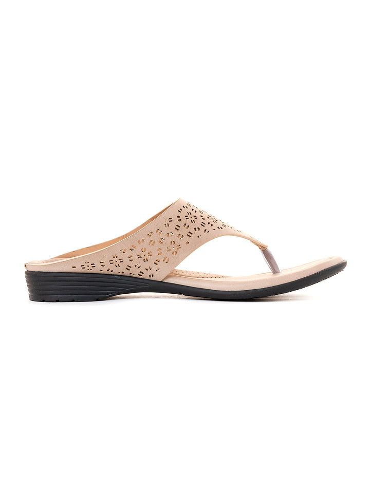 Khadim Softouch Flat Slip On Sandal for Women