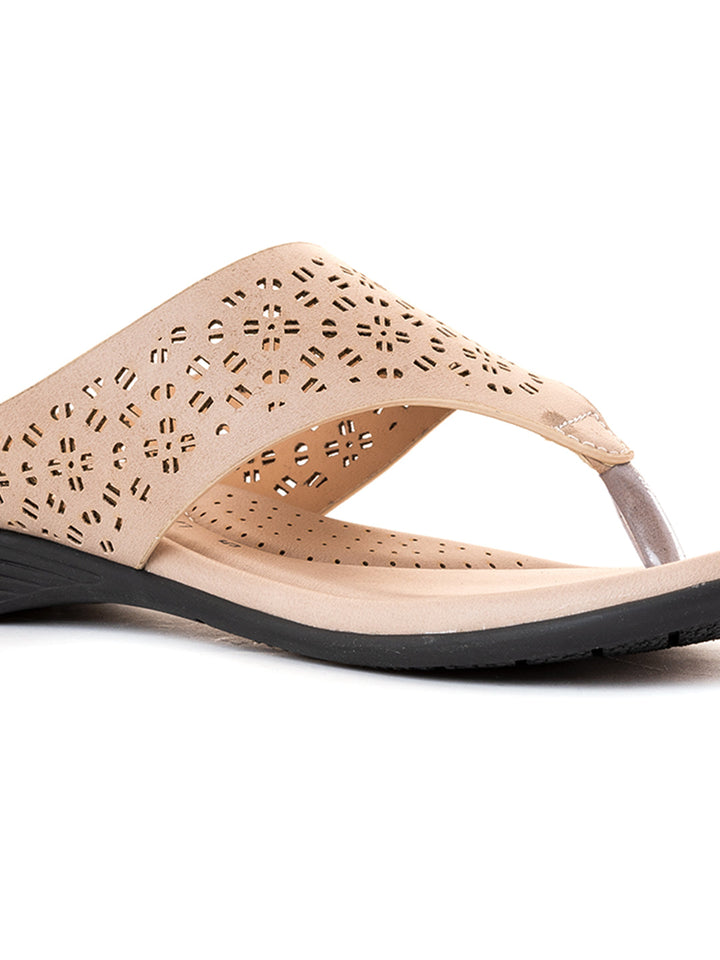 Khadim Softouch Flat Slip On Sandal for Women
