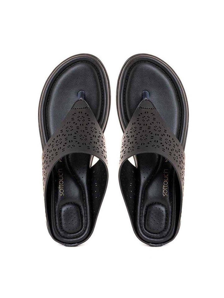 Khadim Softouch Flat Slip On Sandal for Women