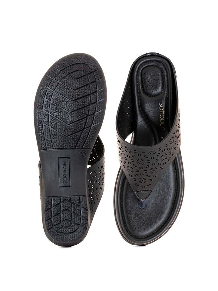 Khadim Softouch Flat Slip On Sandal for Women