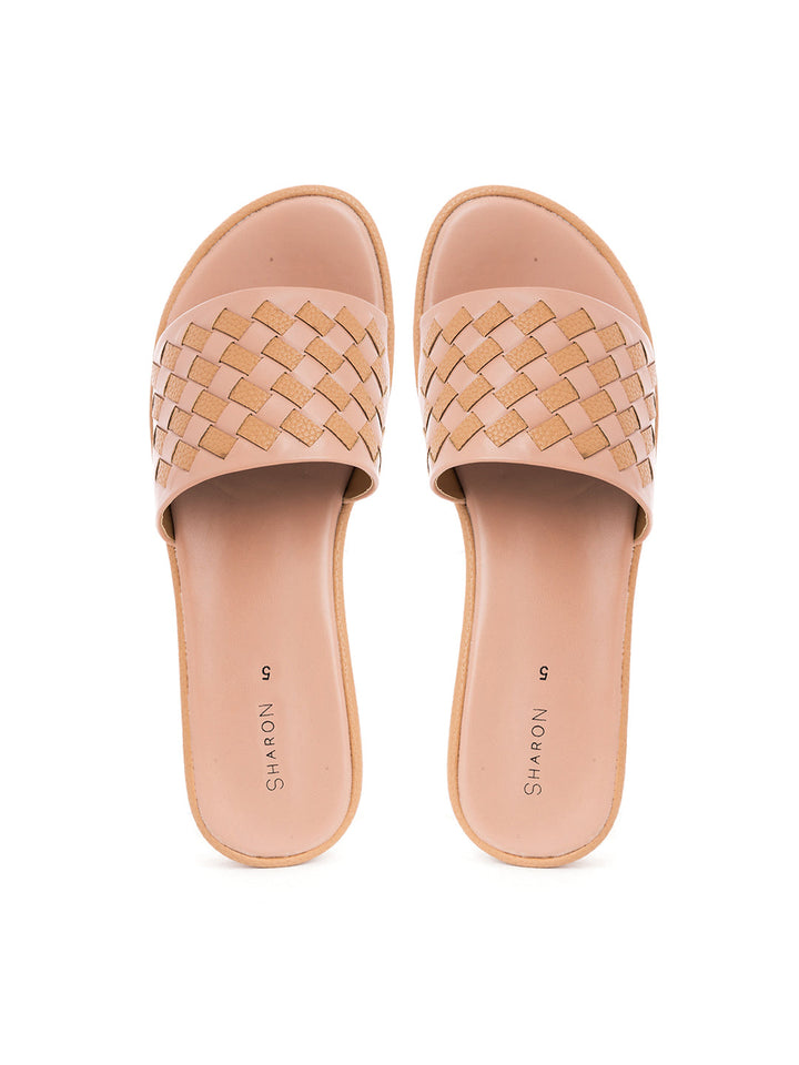 Khadim Sharon Platform Heel Mule Slip On Sandal for Women