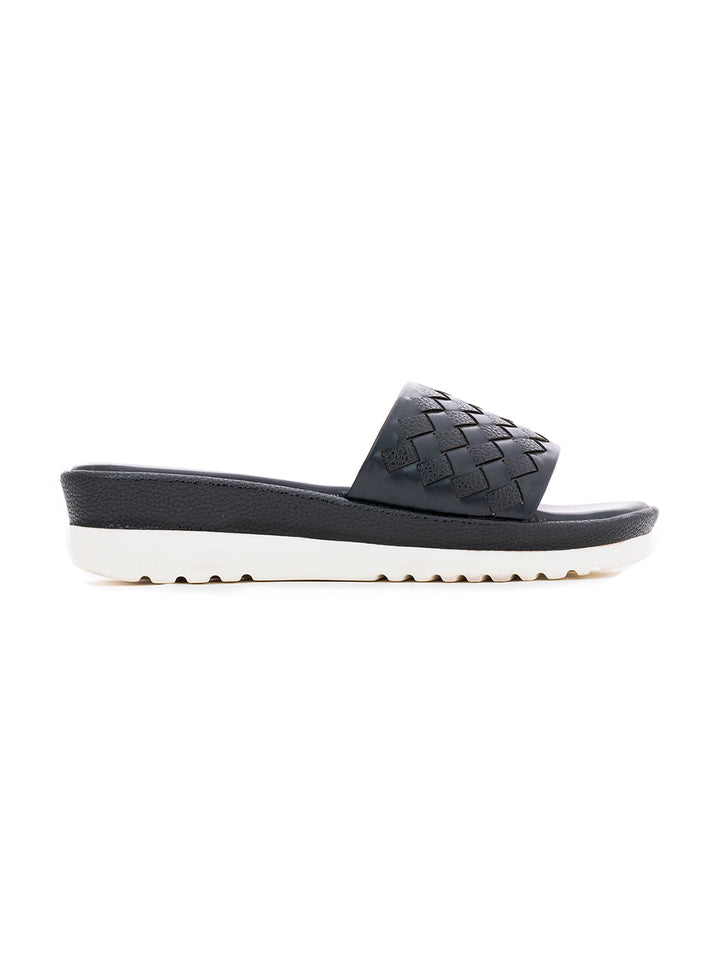 Khadim Sharon Platform Heel Mule Slip On Sandal for Women