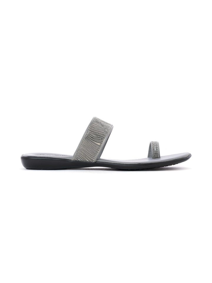 Khadim Flat Slip On Sandal for Women