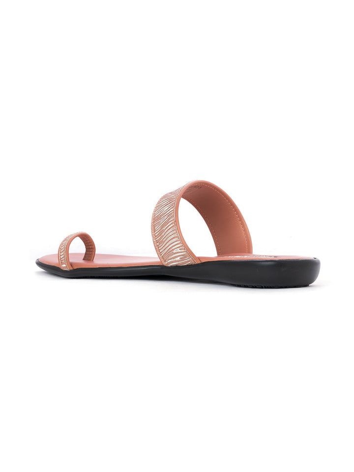 Khadim Flat Slip On Sandal for Women