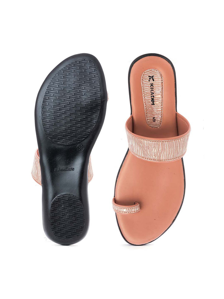 Khadim Flat Slip On Sandal for Women