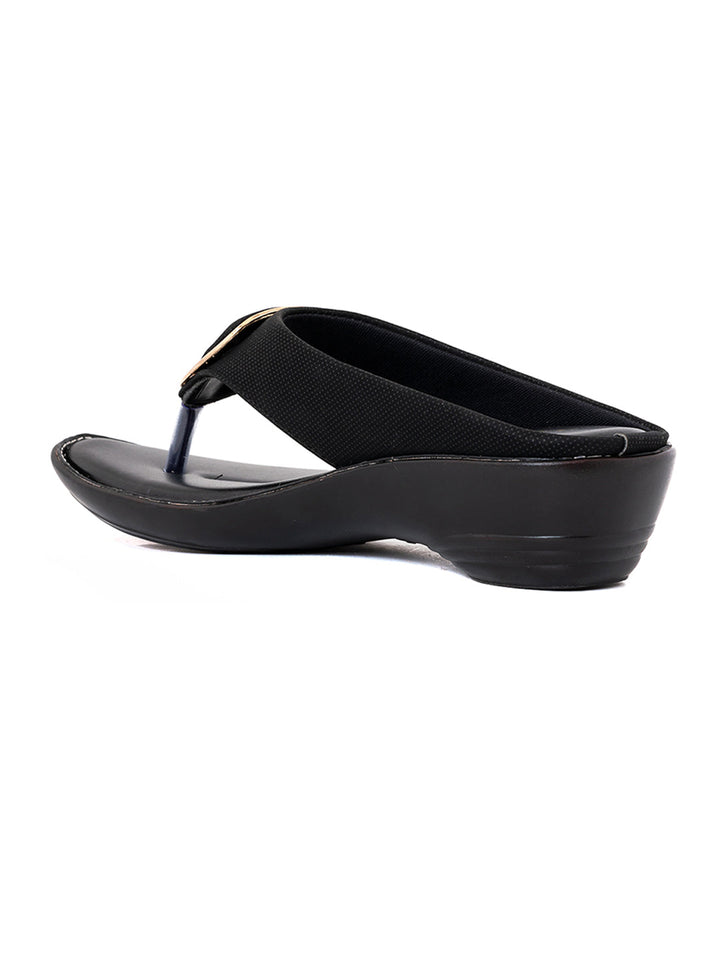 Khadim Wedge Heel Slip On Sandal for Women