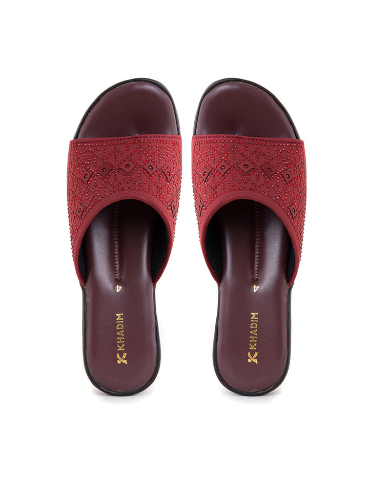 Khadim Flat Slip On Sandal for Women