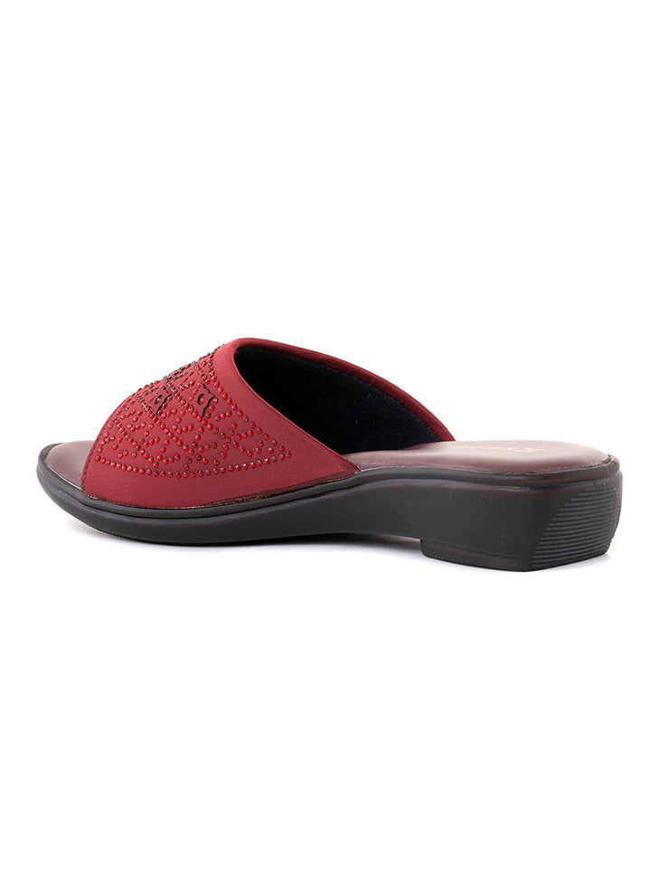 Khadim Flat Slip On Sandal for Women