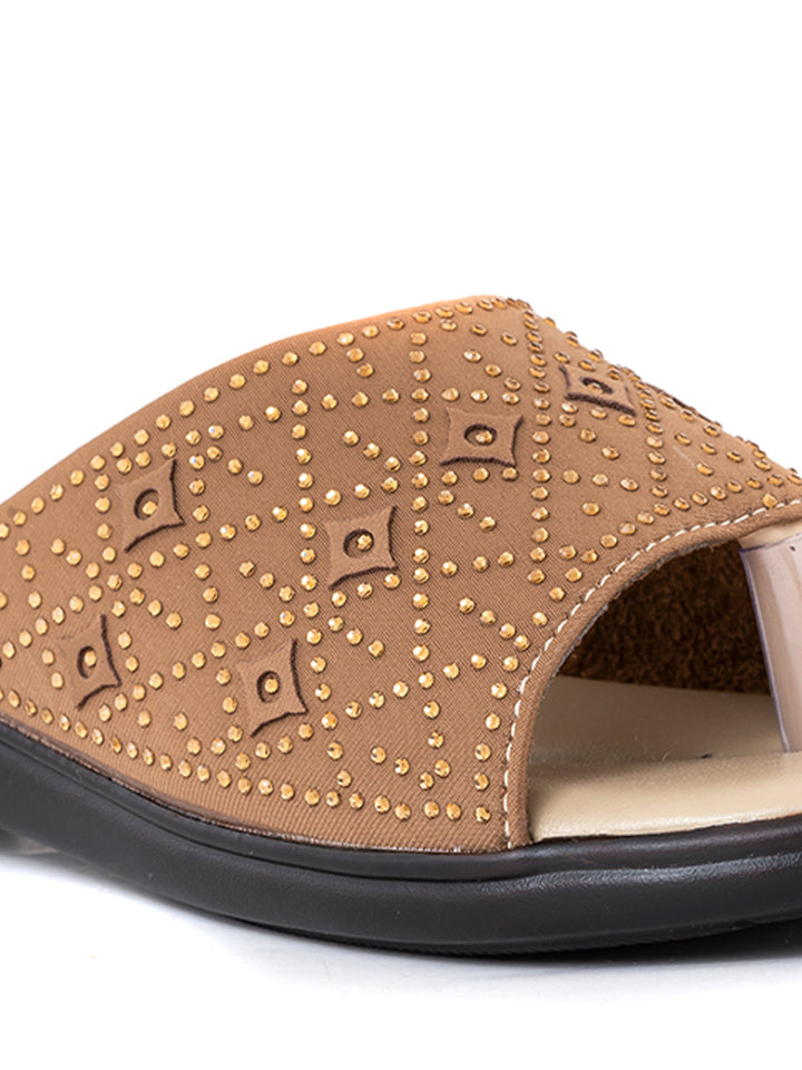 Khadim Flat Slip On Sandal for Women