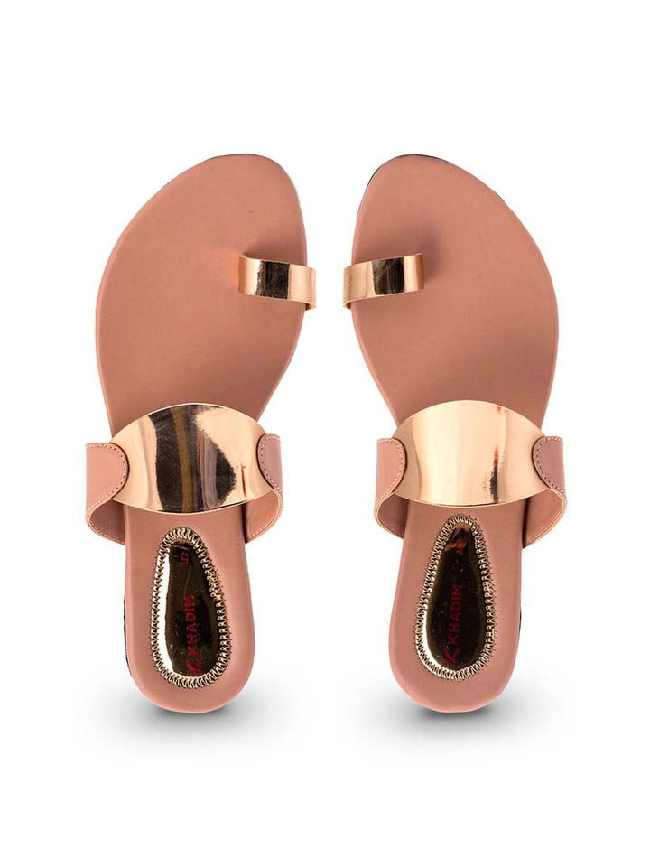 Khadim Flat Slip On Sandal for Women