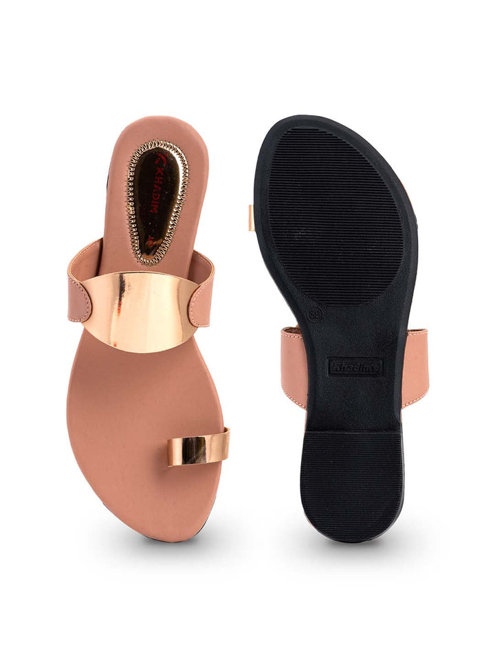 Khadim Flat Slip On Sandal for Women
