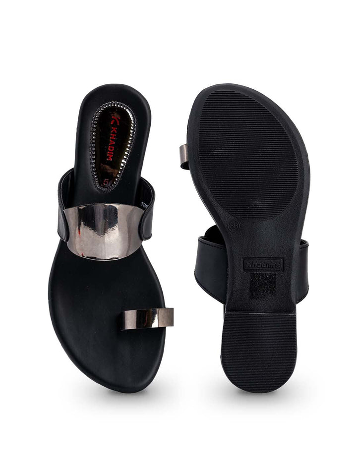 Khadim Flat Slip On Sandal for Women