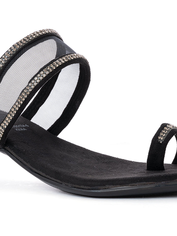 Khadim French Heel Slip On Sandal for Women