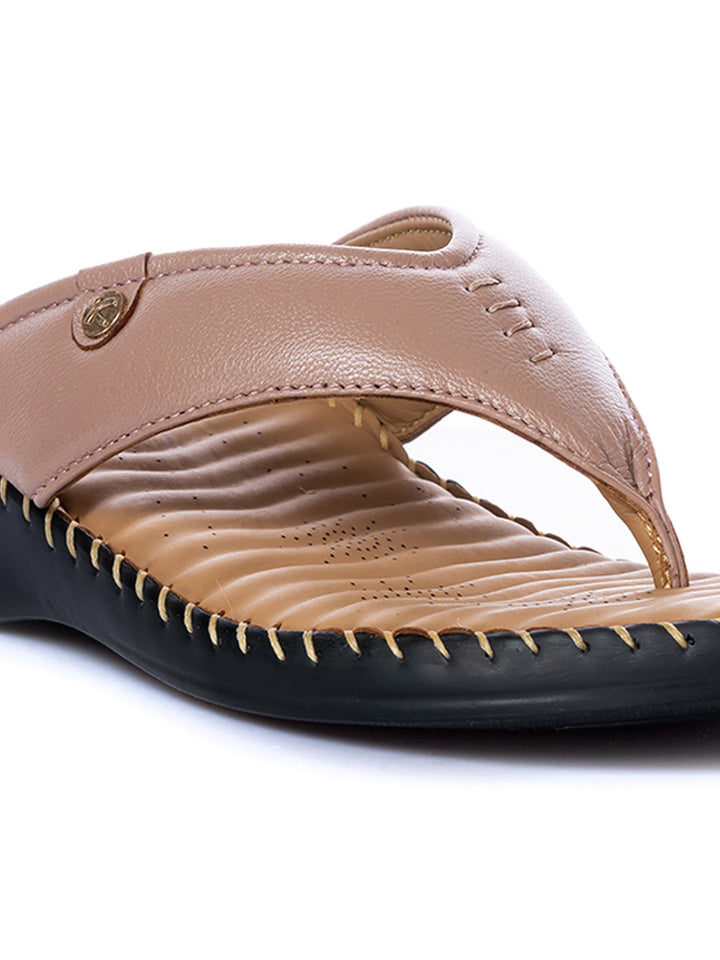 KHADIM Softouch Wedge Heel Slip On Sandal for Women