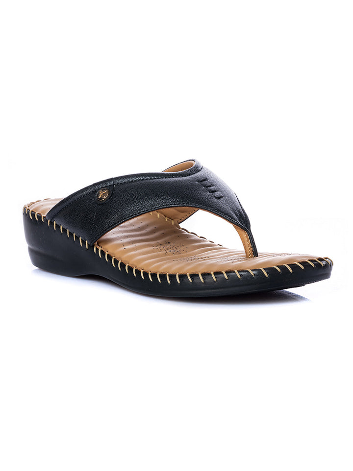 KHADIM Softouch Wedge Heel Slip On Sandal for Women
