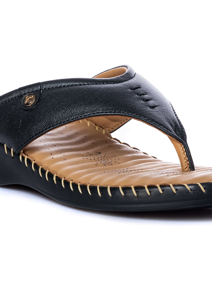 KHADIM Softouch Wedge Heel Slip On Sandal for Women