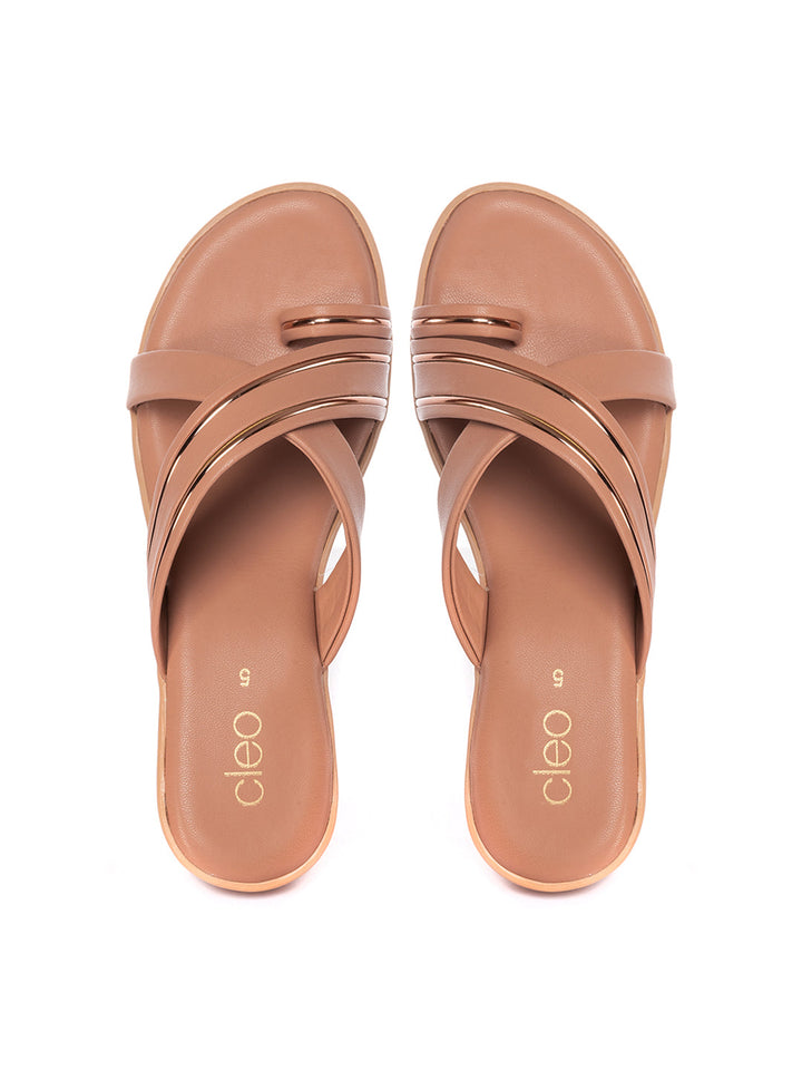 KHADIM Cleo Wedge Heel Slip On Sandal for Women