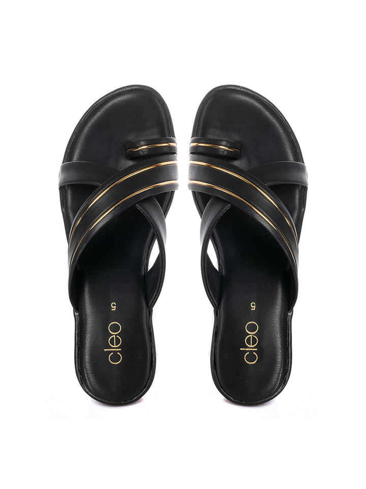 KHADIM Cleo Wedge Heel Slip On Sandal for Women