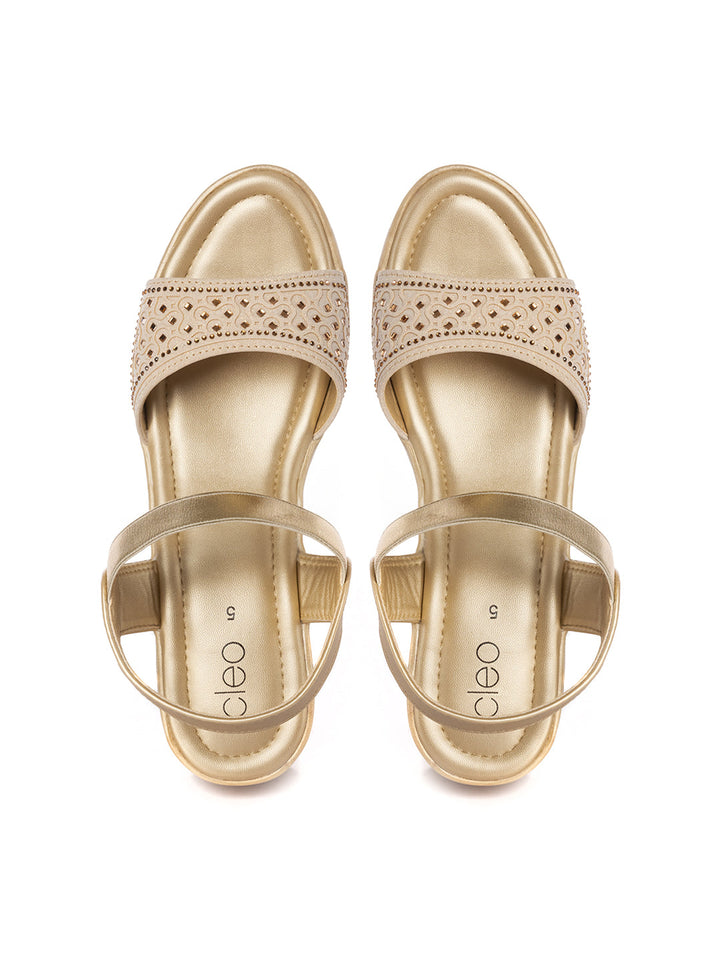 KHADIM Cleo Wedge Heel Slingback Sandal for Women