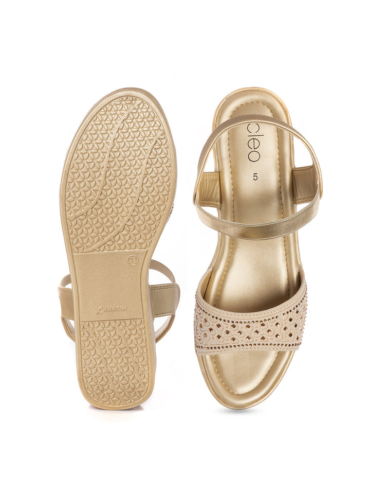 KHADIM Cleo Wedge Heel Slingback Sandal for Women