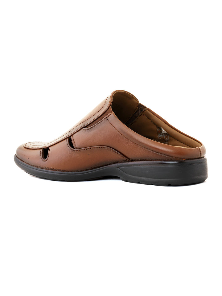 Khadim Lazard Leather Mule Slip On Sandal for Men