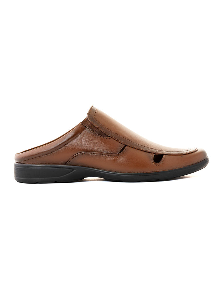 Khadim Lazard Leather Mule Slip On Sandal for Men
