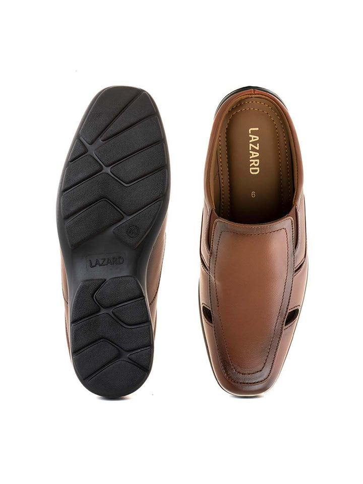 Khadim Lazard Leather Mule Slip On Sandal for Men