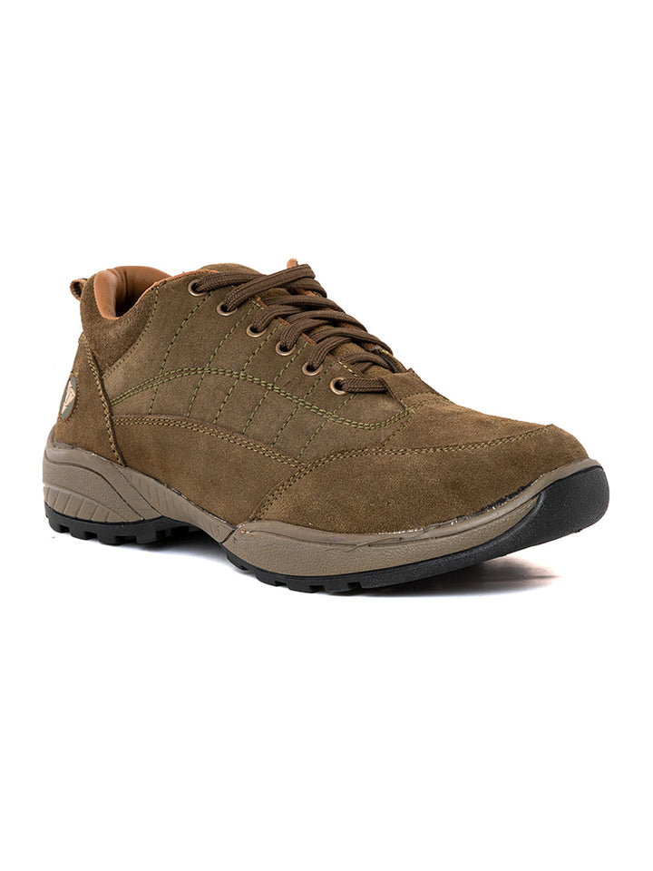Khadim Turk Outdoor Leather Hiking Boots for Men