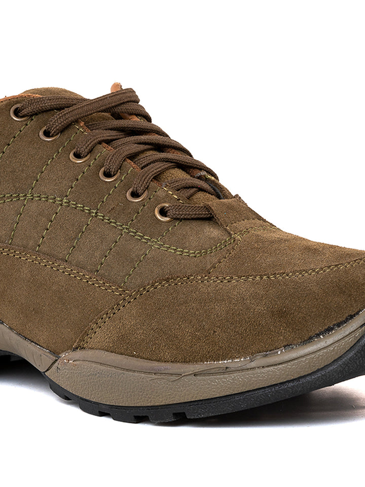 Khadim Turk Outdoor Leather Hiking Boots for Men
