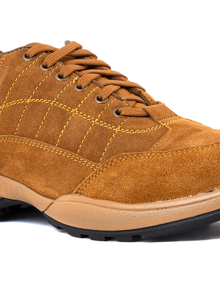 Khadim Turk Outdoor Leather Hiking Boots for Men