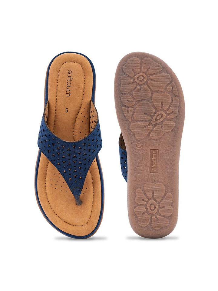 Khadim Softouch Flat Slip On Sandal for Women
