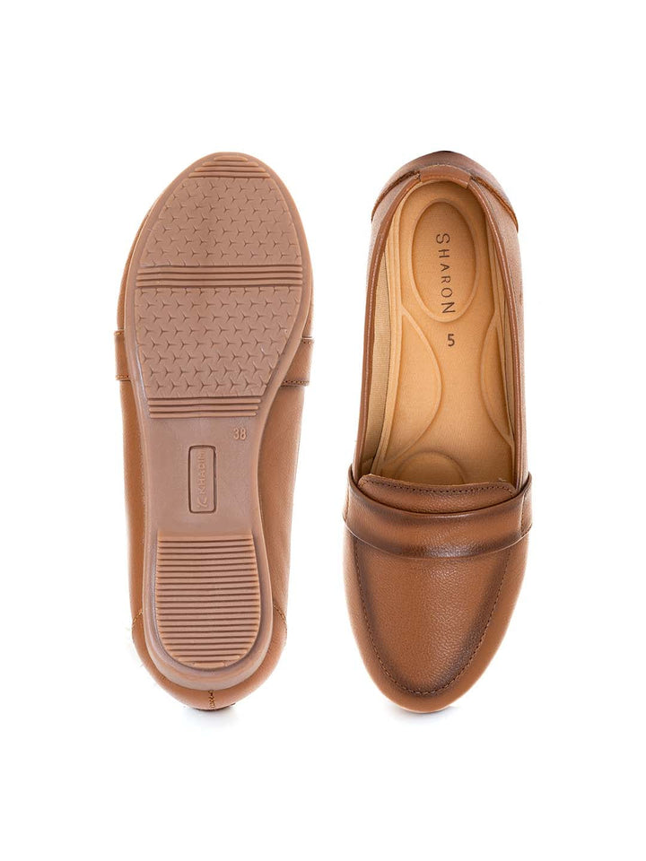 Khadim Sharon Leather Loafers Casual Shoe for Women