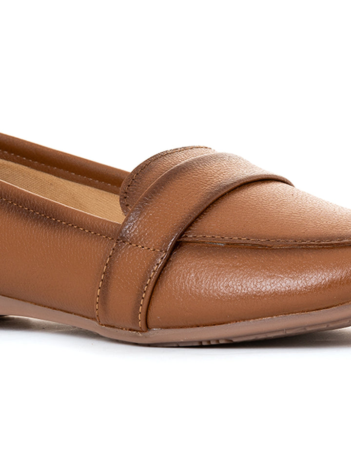 Khadim Sharon Leather Loafers Casual Shoe for Women