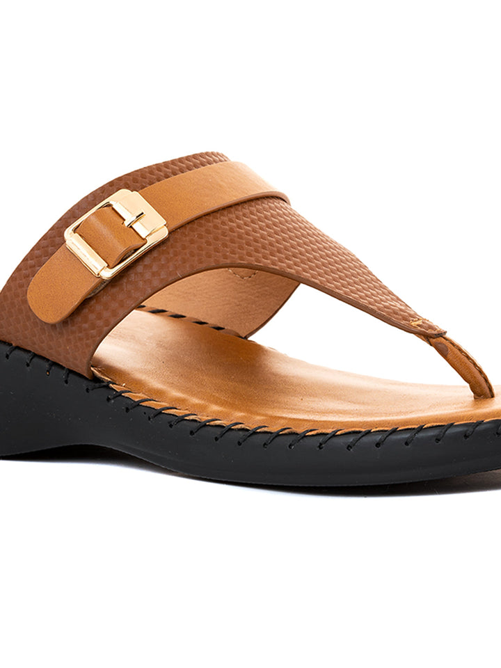 Khadim Softouch Wedge Heel Slip On Sandal for Women