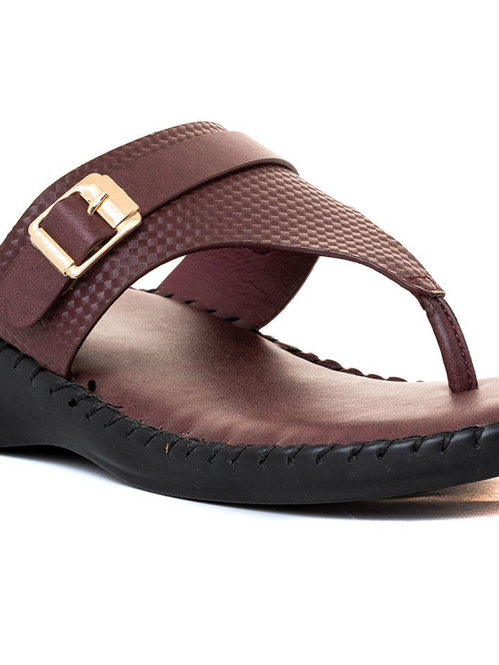 Khadim Softouch Wedge Heel Slip On Sandal for Women