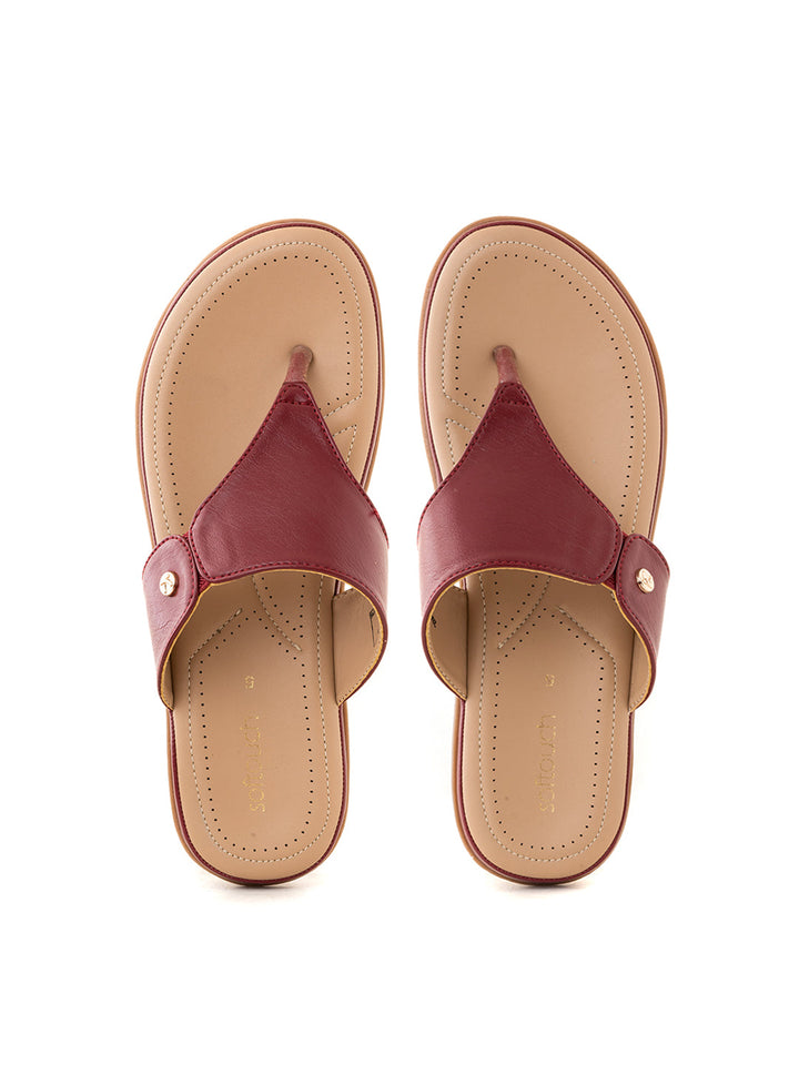 Khadim Softouch Flat Slip On Sandal for Women