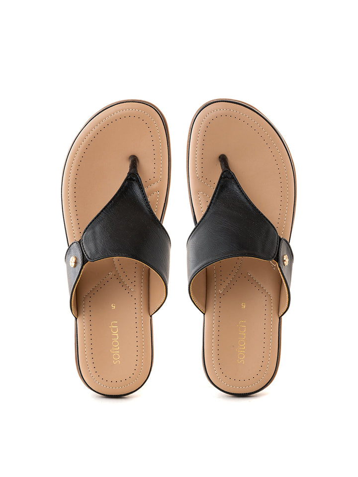 Khadim Softouch Flat Slip On Sandal for Women