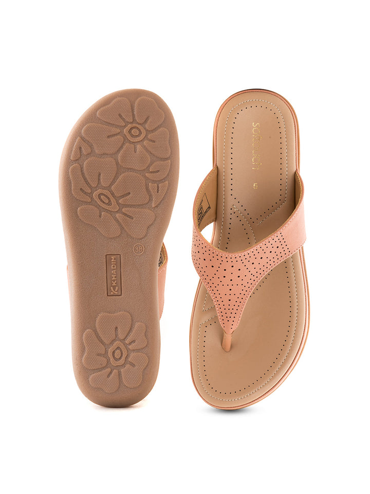 Khadim Softouch Flat Slip On Sandal for Women