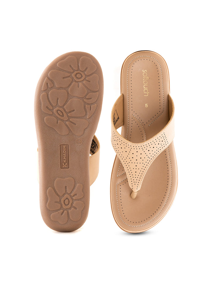 Khadim Softouch Flat Slip On Sandal for Women