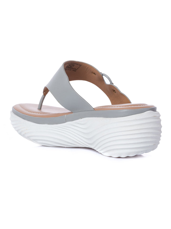 KHADIM Sharon Platform Heel Slip On Sandal for Women