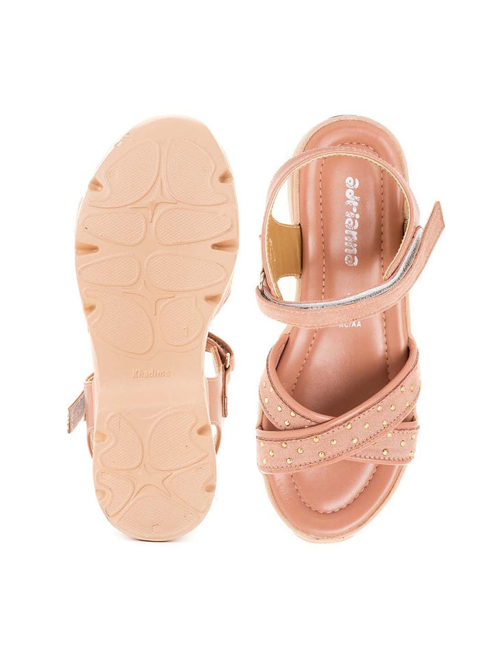 Khadim Adrianna Platform Heel Sandal for Girls - 7.5-12 yrs